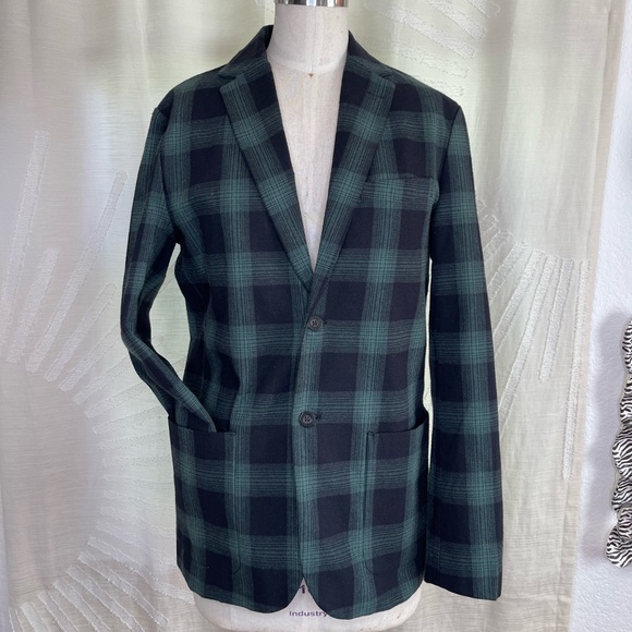 *SET*Houston White Plaid blazer and pant set - Picture 3 of 13